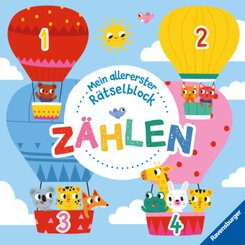 Ravensburger Mein allererster Rätselblock Zählen - Rätselblock für Kinder ab 3 Jahren