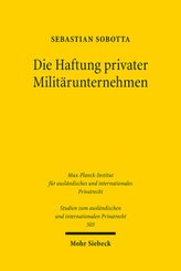Die Haftung privater Militärunternehmen