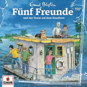 Fünf Freunde - Folge 150: und der Verrat auf dem Hausboot, 2 CD Longplay