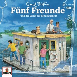 Fünf Freunde - Folge 150: und der Verrat auf dem Hausboot, 2 CD Longplay