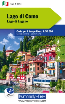 Lago di Como Nr. 09 Outdoorkarte Italien 1:50 000