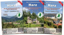 Kartenset Harz, 3 Teile