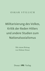Die Militarisierung der Sprache und des Volkes, Kritik der Reden Hitlers, sein Verrat an der Kunst und andere Studien zu