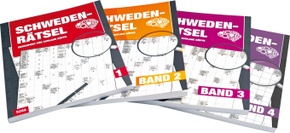 Schweden - Rätsel - Band 1-4 Großdruck - 4er Pack, 4 Teile