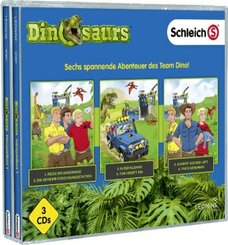 Schleich Dinosaurs, 3 Audio-CD - Box.1