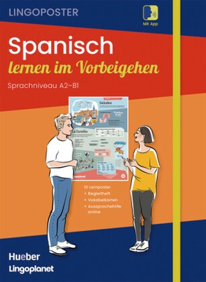 Lingoposter: Spanisch lernen im Vorbeigehen