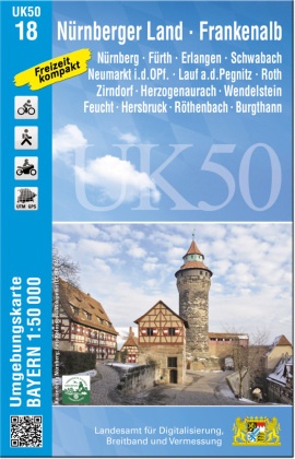 UK50-18 Nürnberger Land - Frankenalb
