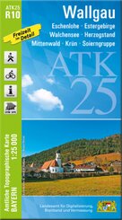 ATK25-R10 Wallgau (Amtliche Topographische Karte 1:25000)