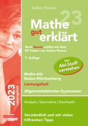 Mathe gut erklärt 2023 Leistungsfach Baden-Württemberg Gymnasium