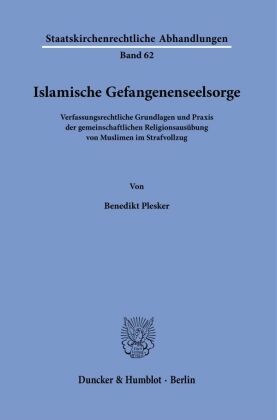 Islamische Gefangenenseelsorge.