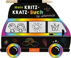 Mein Kritzkratz-Buch für unterwegs
