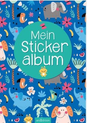 Mein Stickeralbum - Bunte Tiere