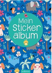 Mein Stickeralbum - Bunte Tiere