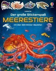 Der große Stickerspaß: Meerestiere