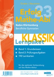Erfolg im Mathe-Abi 2023 Lernpaket 'Klassik' Baden-Württemberg Berufliche Gymnasie, 3 Teile