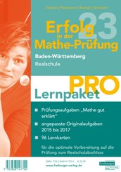 Lernpaket Pro Realschulabschluss 2023 Baden-Württemberg, 3 Teile