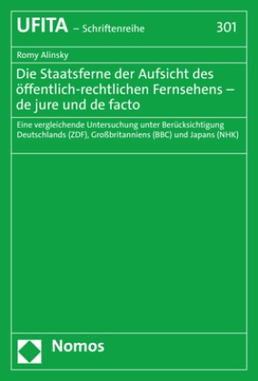 Die Staatsferne der Aufsicht des öffentlich-rechtlichen Fernsehens - de jure und de facto