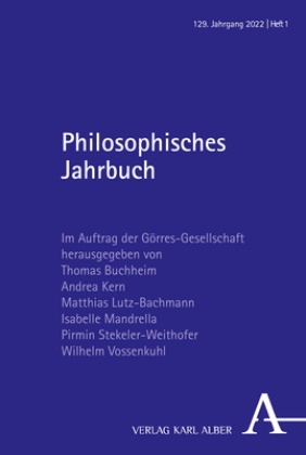 Philosophisches Jahrbuch 1/2022