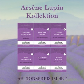Arsène Lupin Kollektion (mit kostenlosem Audio-Download-Link), 6 Teile