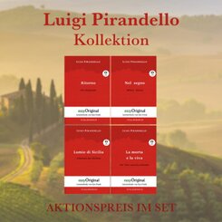 Luigi Pirandello Kollektion (mit kostenlosem Audio-Download-Link), 4 Teile