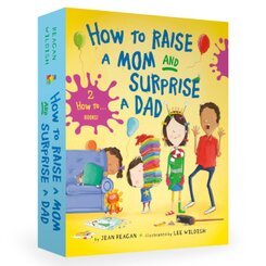 How to Raise a Mom and Surprise a Dad Board Book Boxed Set, m. 2 Buch