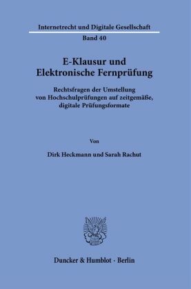 E-Klausur und Elektronische Fernprüfung.