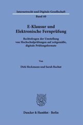 E-Klausur und Elektronische Fernprüfung.