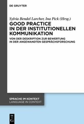 Good practice in der institutionellen Kommunikation