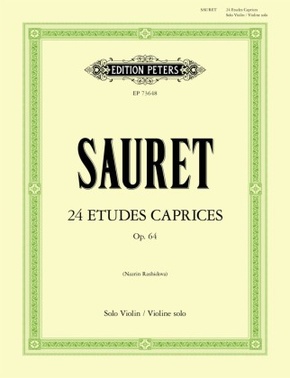 24 Etudes Caprices op. 64 for Solo Violin