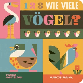 1 2 3 Wie viele Vögel?