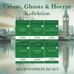 Crime, Ghosts & Horror Kollektion (Bücher + Audio-Online) - Lesemethode von Ilya Frank, m. 6 Audio, m. 6 Audio, 6 Teile