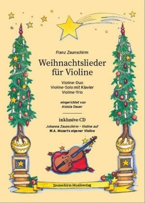 Weihnachtslieder für Violine, m. 1 Audio-CD