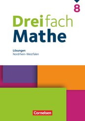 Dreifach Mathe - Nordrhein-Westfalen - Ausgabe 2022 - 8. Schuljahr