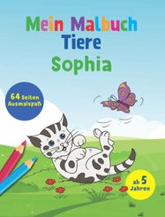 Mein Malbuch Tiere - Sophia