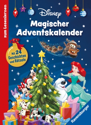 Disney: Magischer Adventskalender zum Lesenlernen