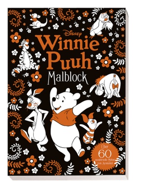 Disney Winnie Puuh: Malblock: über 60 wundervolle Motive zum Ausmalen!