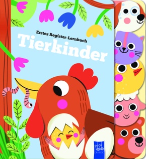 Erstes Register-Lernbuch - Tierkinder