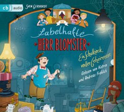 Der fabelhafte Herr Blomster - Ein Schulkiosk voller Geheimnisse, 2 Audio-CD