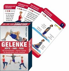 Trainingskarten Gelenke: Hüfte - Knie - Fuß