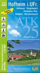 ATK25-C07 Hofheim i.UFr. (Amtliche Topographische Karte 1:25000)