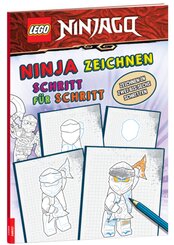 LEGO® NINJAGO® - Ninja zeichnen Schritt für Schritt