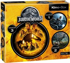 Jurassic World - Kino-Box: Die Original-Hörspiele zu den Kinofilmen 1 - 3, 3 Audio-CD