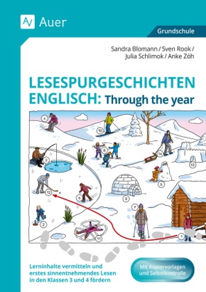 Lesespurgeschichten Englisch: Through the year