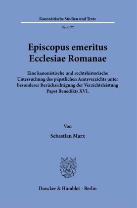 Episcopus emeritus Ecclesiae Romanae.