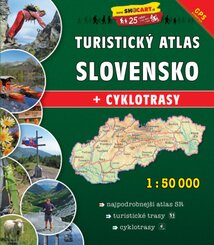 Touristische Wanderatlas Slowakei (1:50.000)