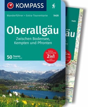 KOMPASS Wanderführer Oberallgäu, 50 Touren