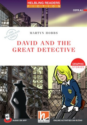 Helbling Readers Red Series, Level 1 / David and the Great Detective, m. 1 Audio-CD