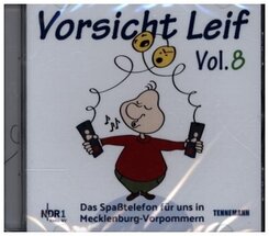 VORSICHT LEIF - Vol.8, 8 Audio-CD