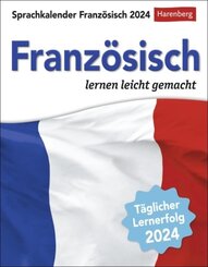 Französisch Sprachkalender 2024