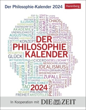 Der Philosophie-Kalender Tagesabreißkalender 2024